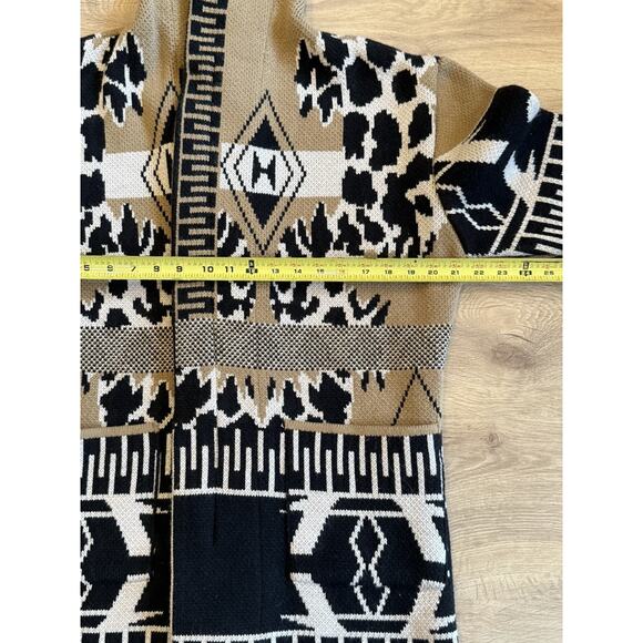 Men’s Cardigan - Leopard Size L One In A Million Made In Turkey - Picture 5 of 7